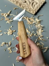 Profi Geometric Carving Knife, Tools Chosen by Professionals, Woodcarving Tools