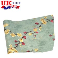 10M Self Adhesive Drawer Floral Wallpaper Shelf Liner Kitchen Wall Paper Sticker
