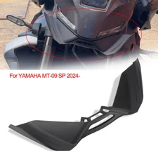 For YAMAHA MT-09 SP 2024- Front Downforce Spoiler Beak Lip Nose Cone Cover