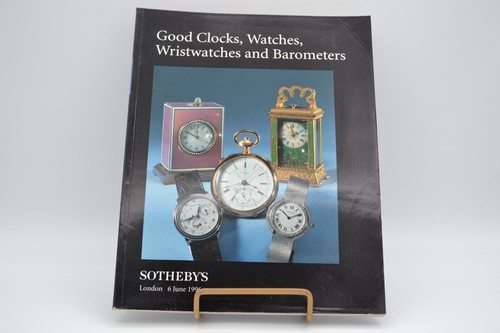 Sotheby's Important Good Clocks, Watches, Wristwatches and Barometers 1996