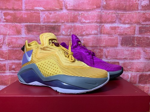 NIKE LEBRON SOLDIER 14 LAKERS CK6024-500 VIVID PURPLE MEN'S BASKETBALL SIZES | eBay