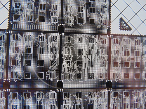 Cray 3 Supercomputer PCB Photomask for Board DO-02 Layer 7 Mikromask - Bild 6 von 8