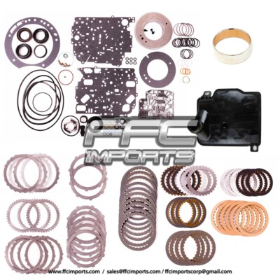 62TE Transmission Super Master Rebuild KIT 2007-UP Plates Gaskets Filter Bushing