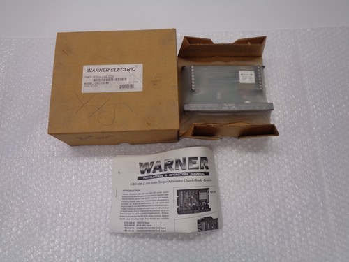 WARNER ELECTRIC 6024-448-003 CLUTCH/BRAKE CONTROL MODULE NSMP - Afbeelding 2 van 4