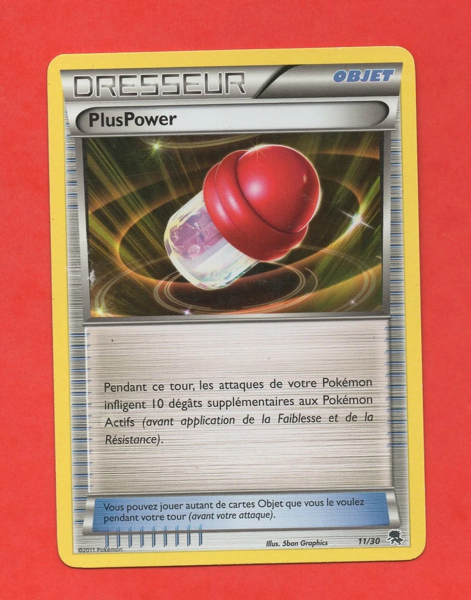 Pokémon Entrenador N° 11/30 - Plus Power (A6630)