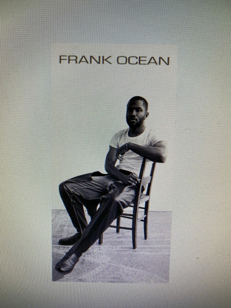 FRANK OCEAN 12X24 POSTER HIP HOP RAP MUSIC R&B BLONDE ENDLESS