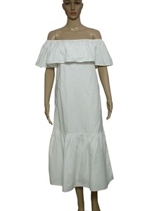 white summer midi dress