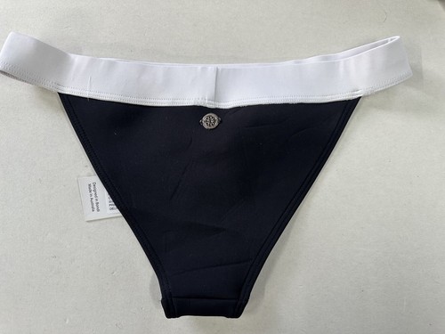 Traje de baño Bondi Born Babe para damas Coast Walk 2 piezas talla 6 EE. UU. negro/blanco - Imagen 11 de 11