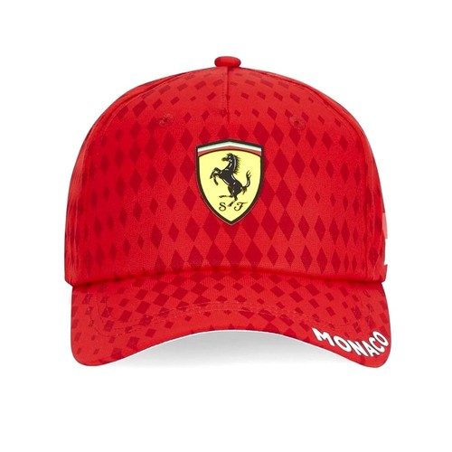 Scuderia Ferrari Formula 1 Monaco Cap - Sebastian Vettel - Charles Leclerc - Hat - Picture 2 of 4