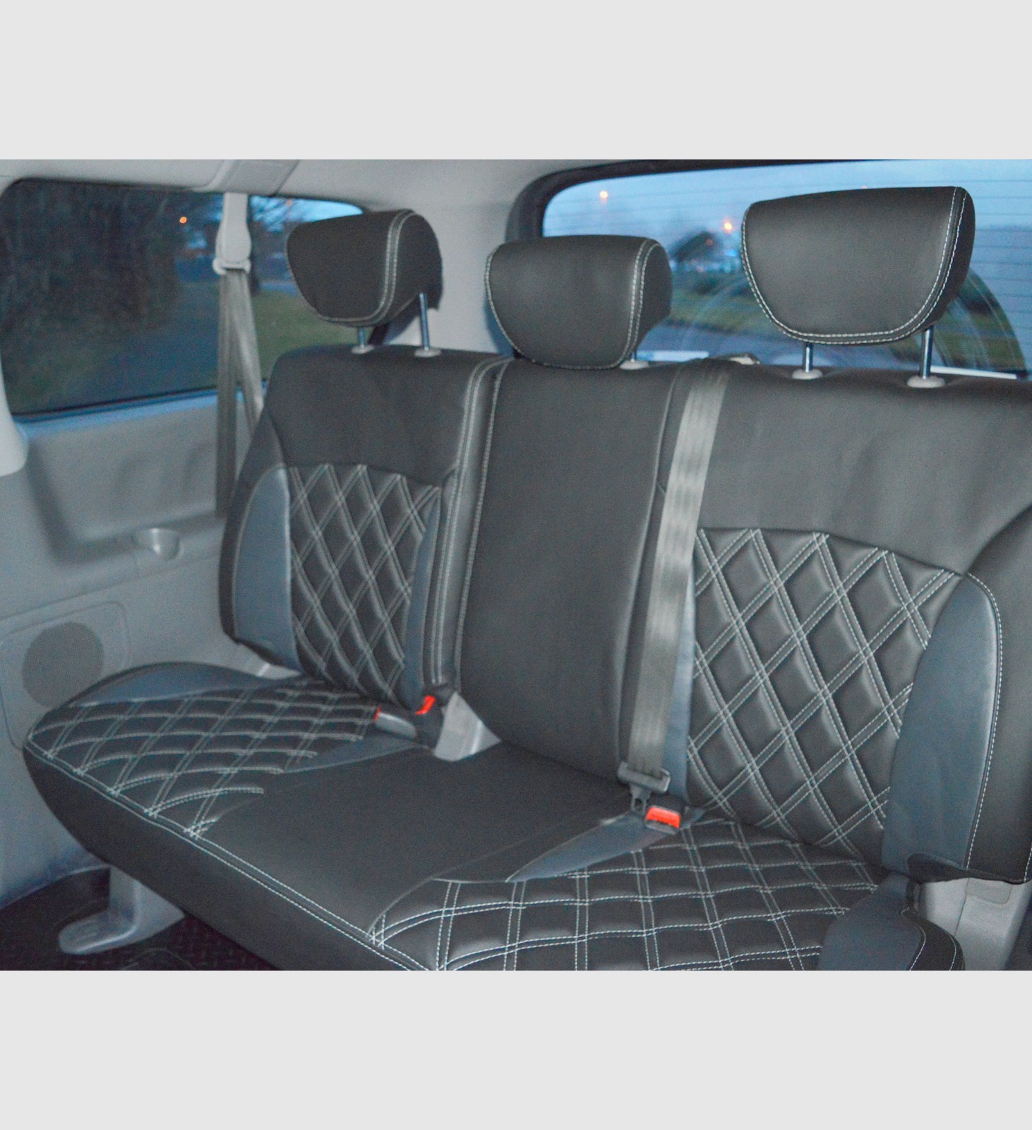 Hyundai i800 Tailored Diamond Quilted Seat Covers - Tight Fitting ...
