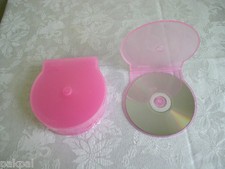 100 PAKRITE Pink CLAM SHELL CD CASES, JS101