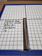 Black and White Ebony Wood turning blank 1 3/8 "x 1 3/8 "x 12 " EBW80