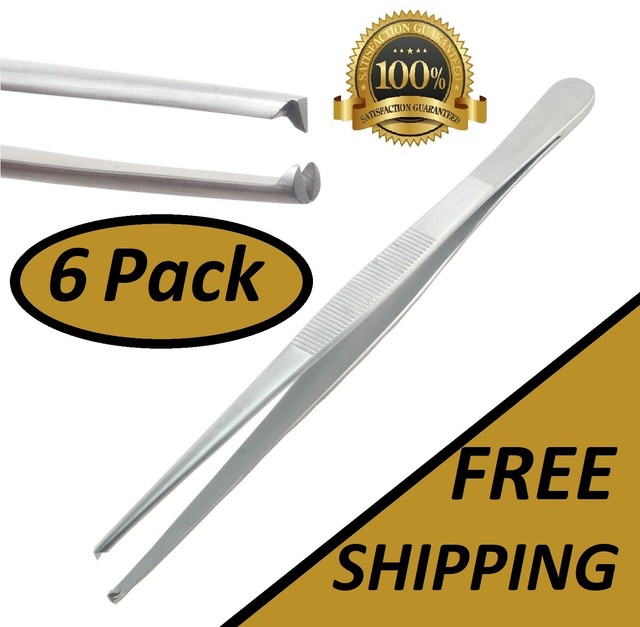 6 RAT TOOTH TISSUE THUMB KOCHER FORCEPS 4.5" SURGICAL 1X2T SURGICAL INSTRUMENTS eBay