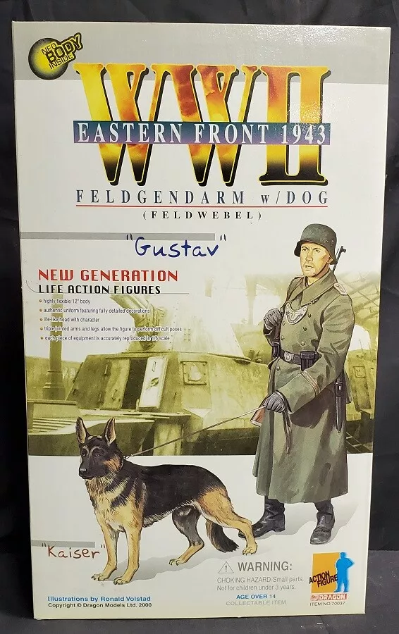 Dragon 1:6 Scale WWII German Feldgendarm with Dog