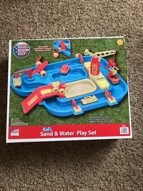 american plastic toys water table
