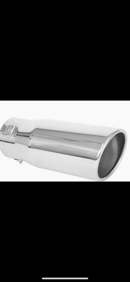 Punta de escape Spectre Performance 22354 3,5" acero inoxidable corte inclinado Foto 2 de 3