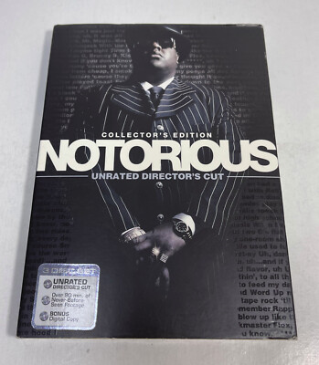 Notorious (2009, DVD, Collector's Edition) Unrated Director's Cut