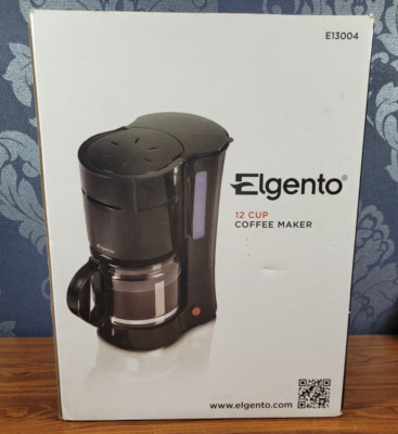 Elgento Kaffeemaschine für 12 Tassen E13004 Neu in OVP