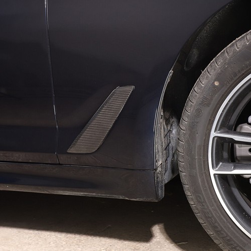 Real Carbon Fiber Side Fender Air Vent Outlet Cover For BMW 5 Series G30 2018-23 - Foto 5 di 11