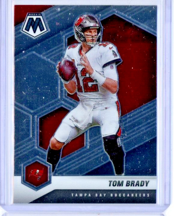 2021 Panini Mosaic #186 Tom Brady - Tampa Bay Buccaneers - MINT