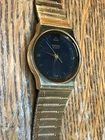 Vintage Ladies Men's Seiko Gold Toned Quartz Watch 5Y91-6010 new battery