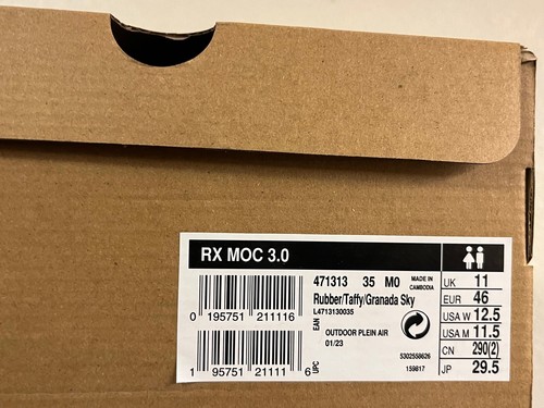 Salomon RX Moc 3.0 Black Lemon Red Rubber Taffy Sky Grey Pear 4Colors Men Unisex - Picture 37 of 64