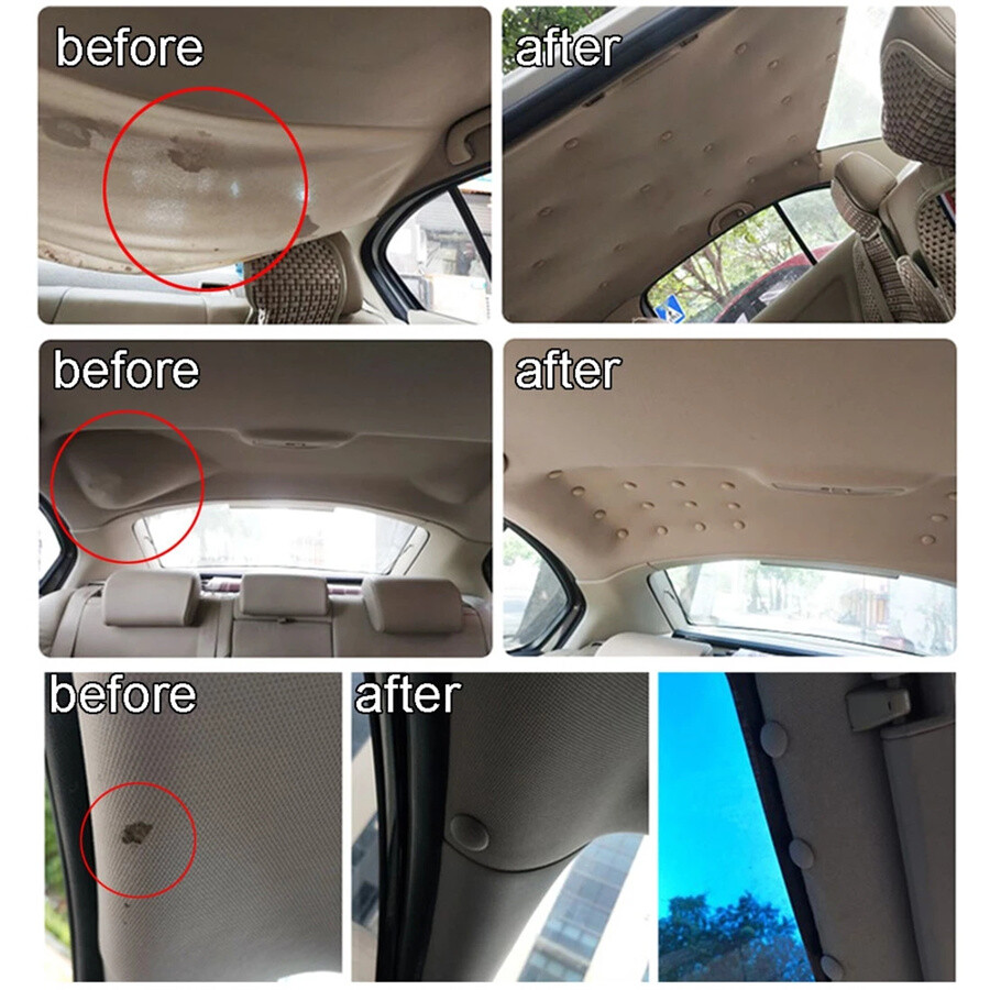 Aazon.co: Surakey 60PCS Car Roof Headliner Repair Kit, Auto Roof Snap