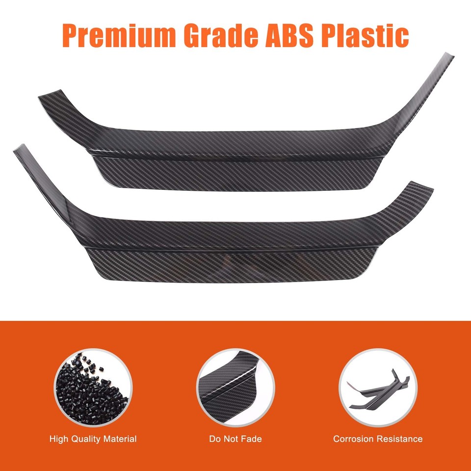 ABS Car Rear Upper Trunk Lid Cover Trim Tailgate Boot Protection Strip Sticker F