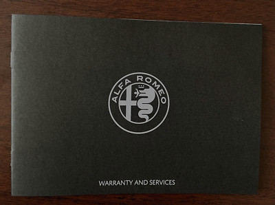 ALFA ROMEO SERVICE BOOK  COVERS ALL MODELS GIULIA MITO GIULIETTA STELVIO