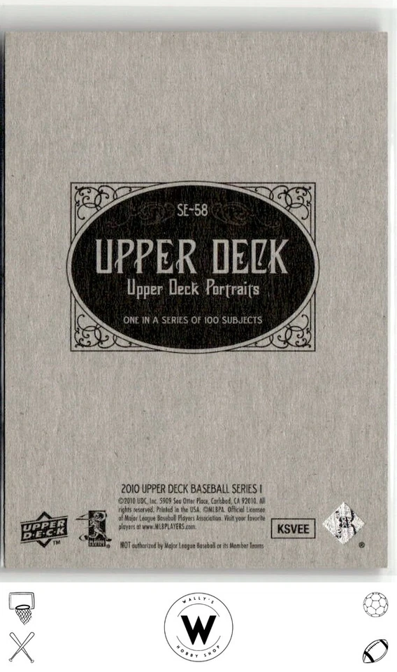 2010 Upper Deck #SE-58 Derek Jeter Portraits - Image 2 of 2