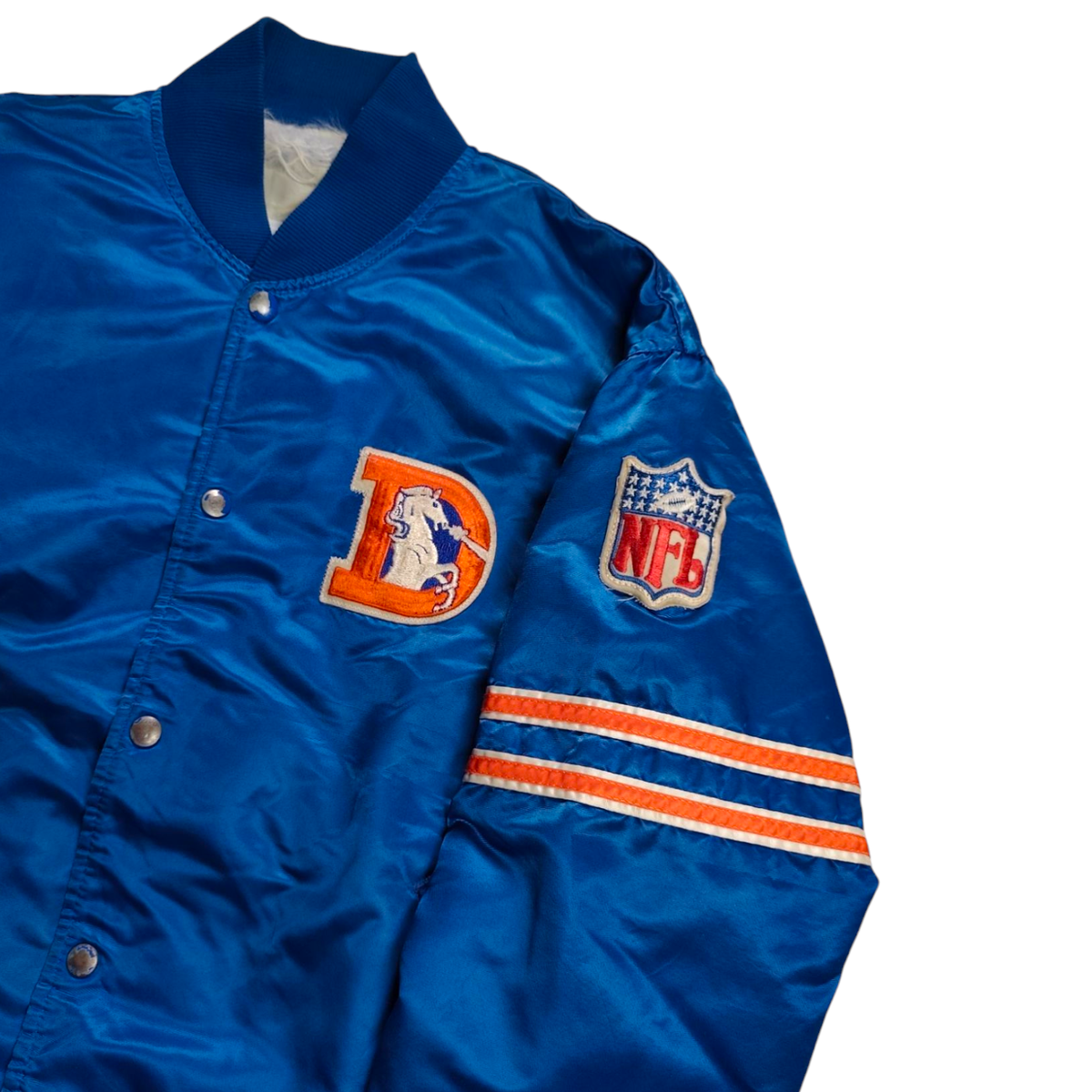 Vintage 90s Starter NFL Denver Broncos Varsity Jacket | eBay