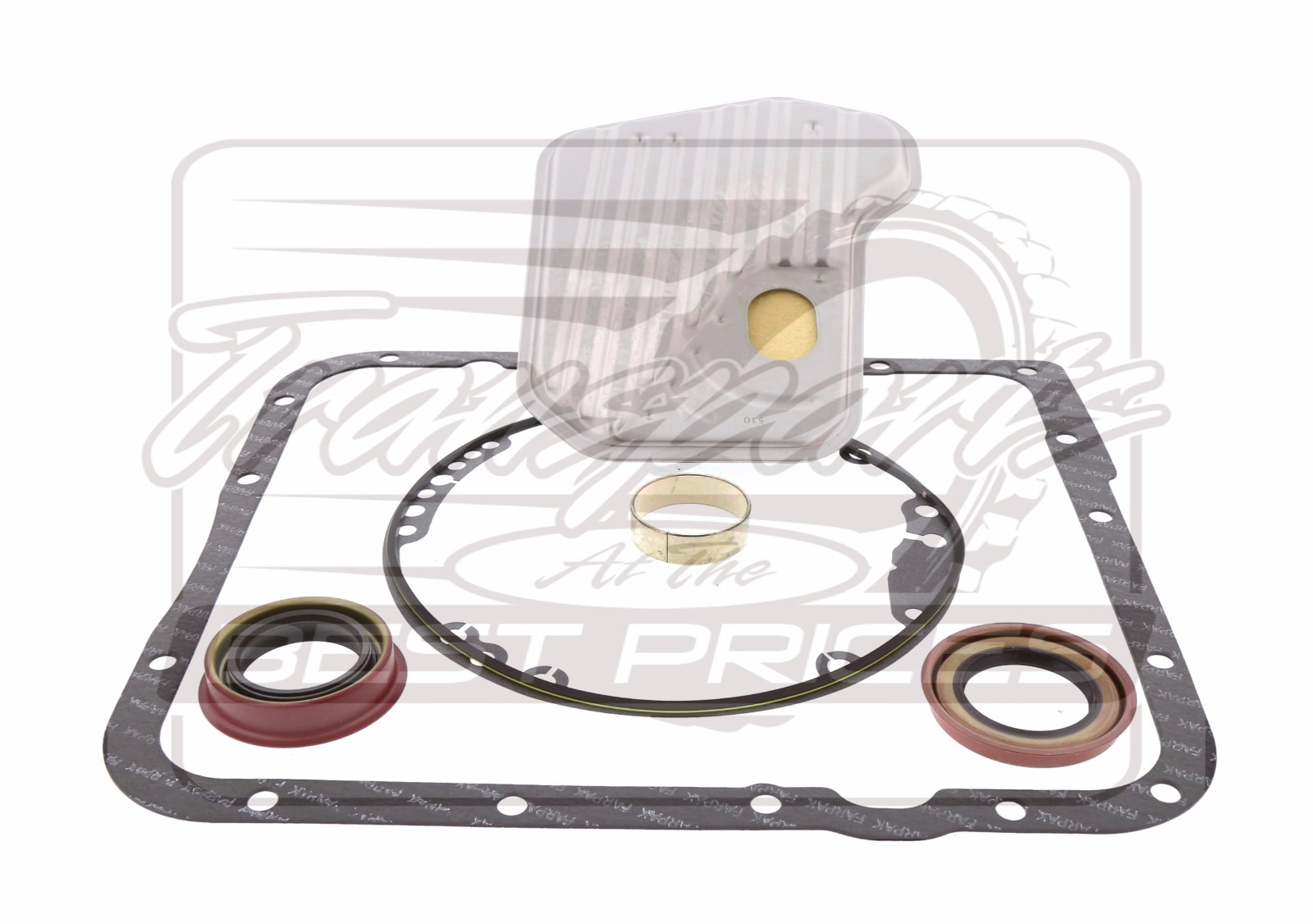 External Seal Rebuild Kit For 700R4 / 4L60E Transmission - Front, Rear & Pan Gasket 5 thumbnail image