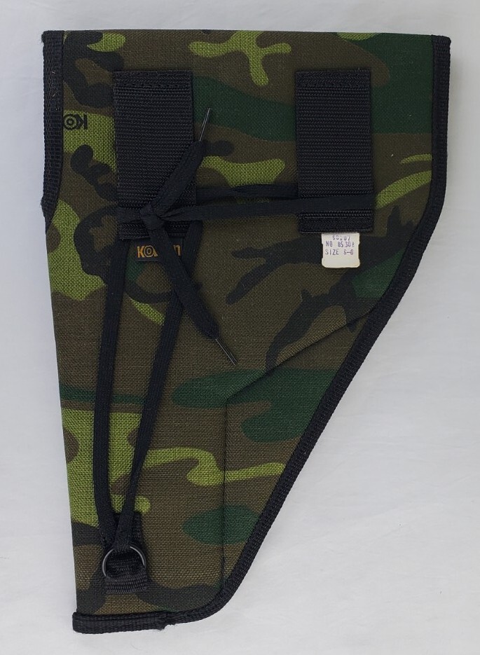 Kolpin Camo Pistol Revolver Holster with Belt USA Size 68, NO 85 308
