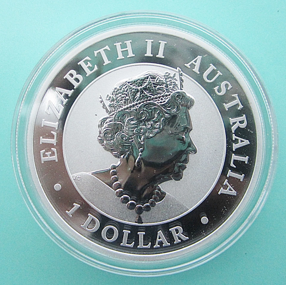 1 Oz Silber Australien Nugget  Welcome Stranger 2019 ST Silbermünze - Bild 2 von 2