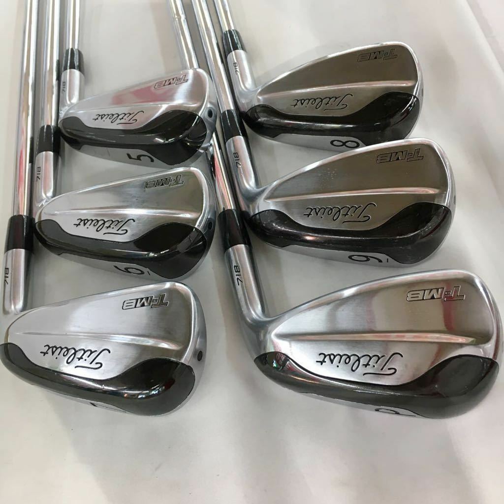 Golf Iron Set Titleist T-MB 718 Dynamic Gold AMT S200 6pcs 5