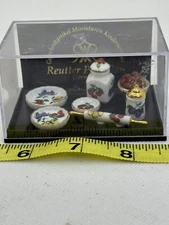 reutter porzellan germany Fruit Kitchen Set 1:12 Scale