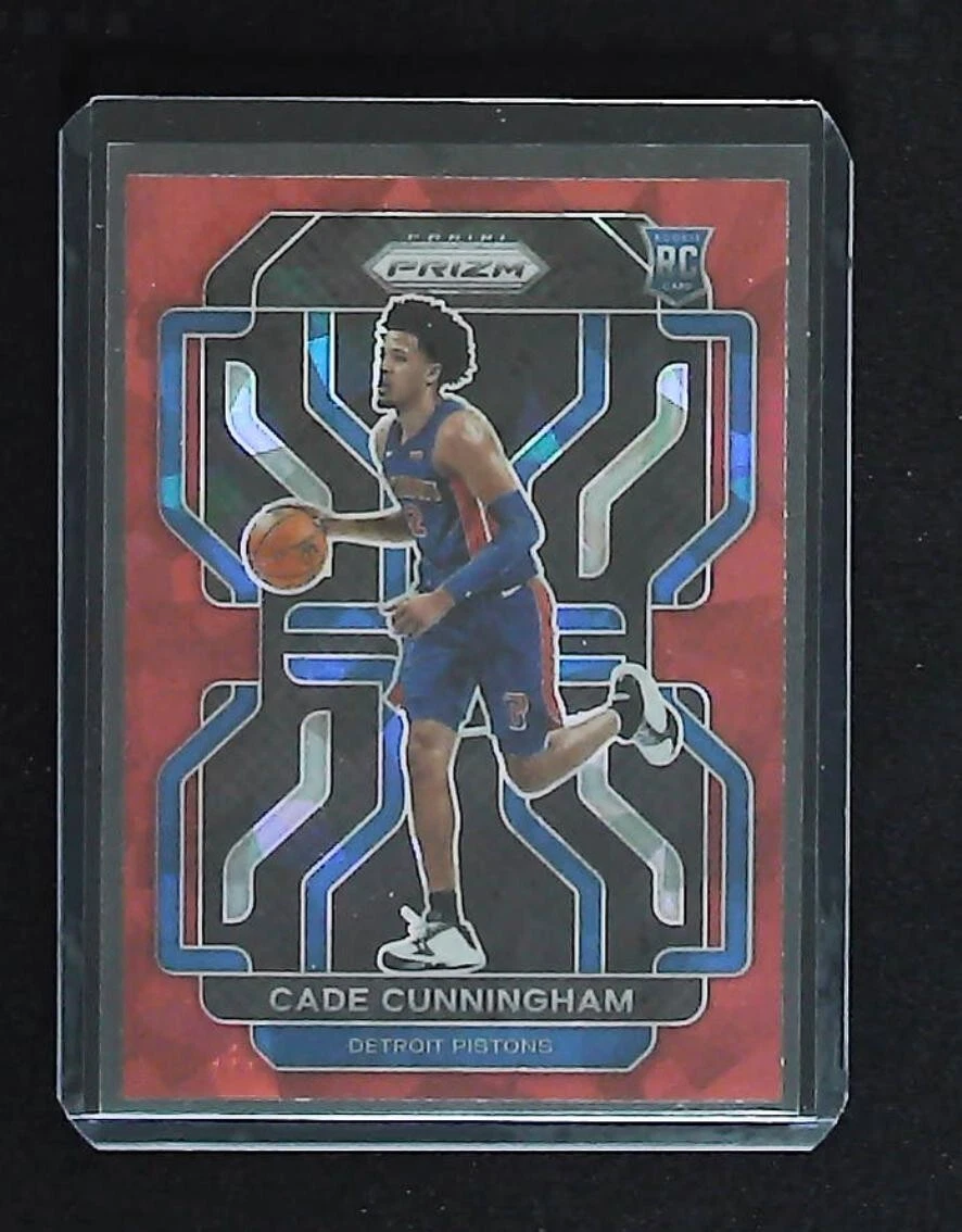 2021-22 Panini Prizm - Cade Cunningham #282 Red Ice Prizm (RC)