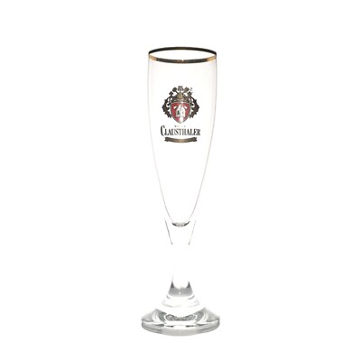 Clausthaler Tulpe Bierglas 0,2l Glas Gläser Biertulpe Pils Bier Pilsglas