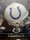 Indianapolis Colts Marvin Harrison Signed Official Full Size Helmet
