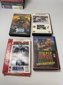 Sega Genesis Model 1 Console Bundle w/ Controller, Cables & 11 Games Tested