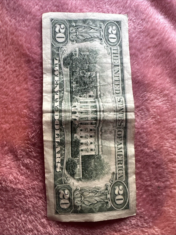 Billete De 20 Dólares, 1985 L, En Buen Estado!! Foto 2 de 2