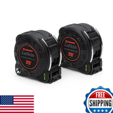Lufkin Crescent Shockforce G2 25ft Nite Eye 2-Pack Tape Measure Set L1225BSE