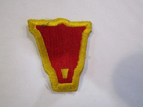VINTAGE MILITARY PATCH WW2 ERA US ARMY 19TH NINETEENTH XIX CORPS #1