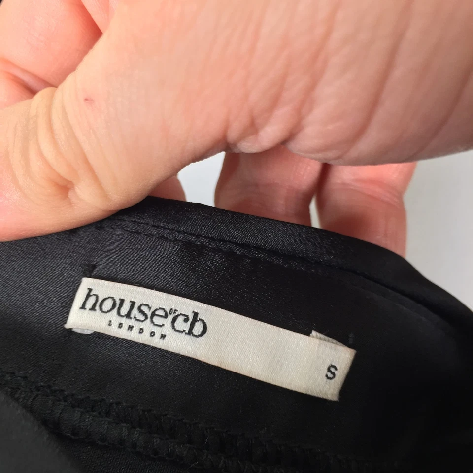 House of CB Vestido Mujer Talla S Aus 8 Toira Drapeado Corsé Mini 123529 Foto 4 de 4