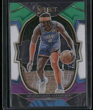 2022-23 Select Prizm Green White & Purple Shai Gilgeous-Alexander No. 56