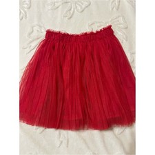 Matilda Jane Red Tulle Skirt size 10