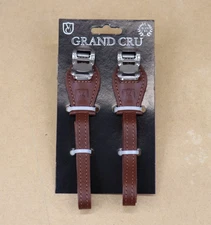 NEW Velo Orange Grand Cru Premium Leather Toe Straps with no strech Layer