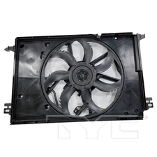 Radiator & Condenser Cooling Fan Assembly for 21-21 Toyota RAV4 Prime w/BLM