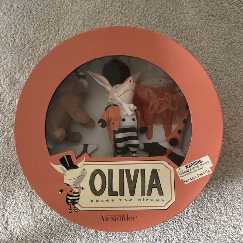 Madame Alexander Olivia Saves the Circus 8in Cloth Doll Playset w/ Accessories