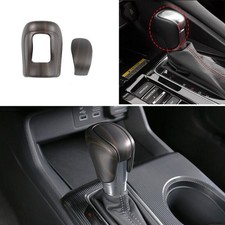 Wood Grain Matte Console Gear Shift Knob Cover Trim Fit For Acura Integra 2023